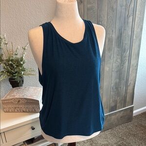 Teal Sleeveless Women's Top